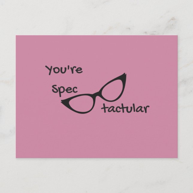 You're Spectacular Postcard (Front)