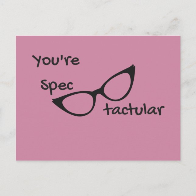 You're Spectacular Postcard (Front)