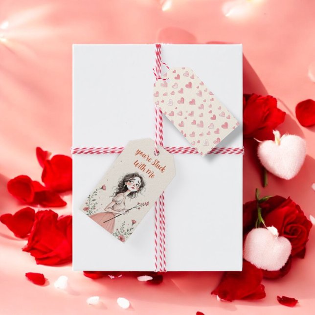 You're Stuck With Me Gift Tags (Creator Uploaded)