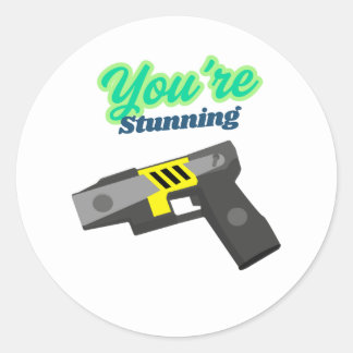 "You're Stunning" sticker First Responder Taser