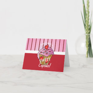 You're Such a Sweet Cupcake -  Valentine Holiday Card