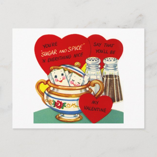 You're Sugar and Spice Postcard (Front)