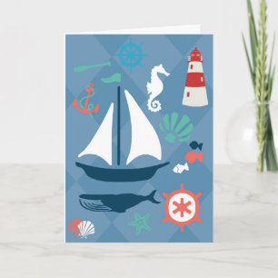 You're The Anchor to My Boat Holiday Card