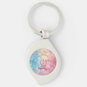 You're the Apple of My Pie Key Ring