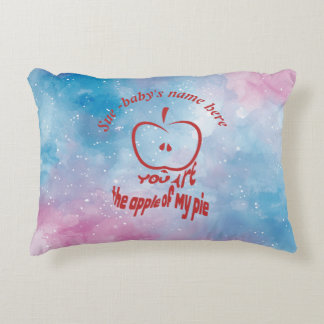 You're the Apple of My Pie Personalised Decorative Cushion