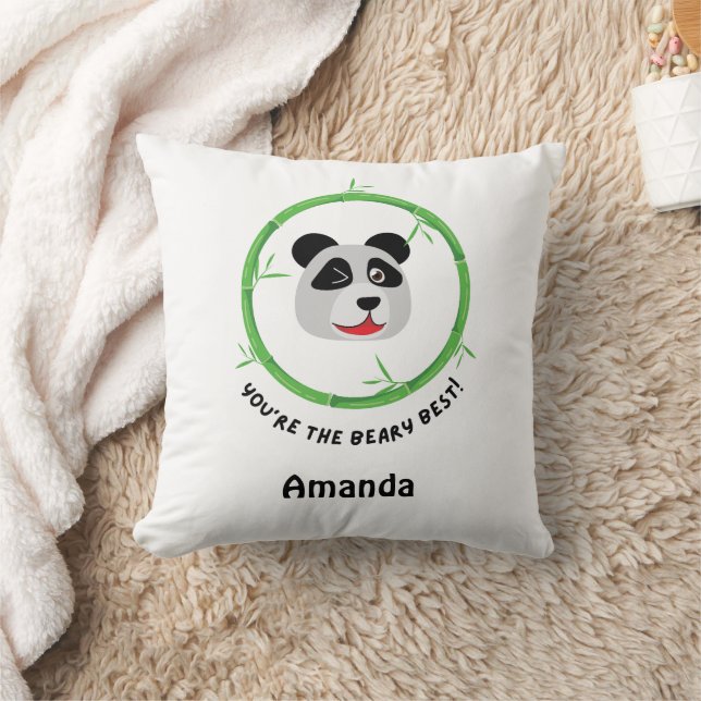 You're the Beary Best Cushion (Blanket)