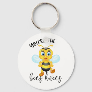 You're The Bees Knees   Valentine's Day Key Ring