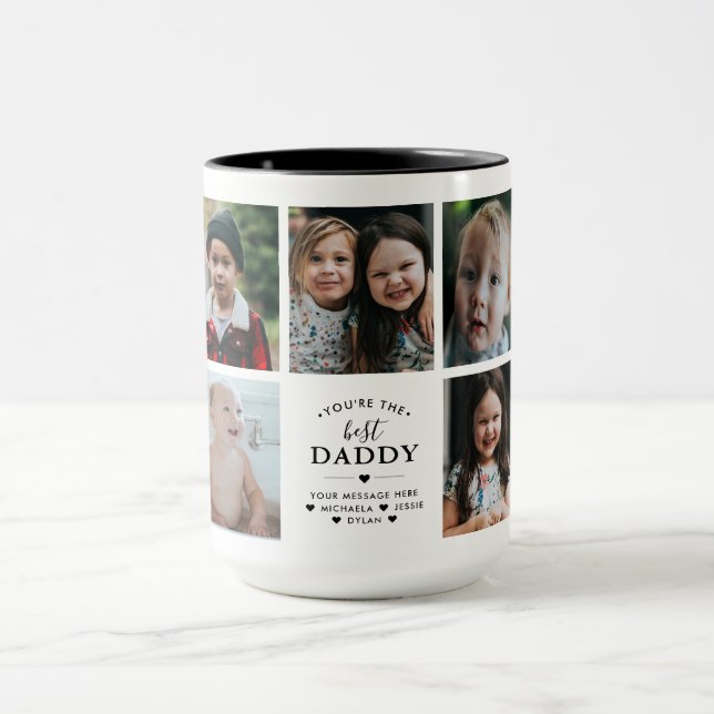 You're The Best (Daddy/Other) 7-Photo Collage Mug (Center)