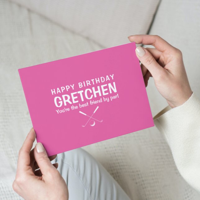 You're The Best Friend By Par Birthday Card (Creator Uploaded)