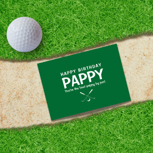 You're The Best Pappy By Par Birthday Card