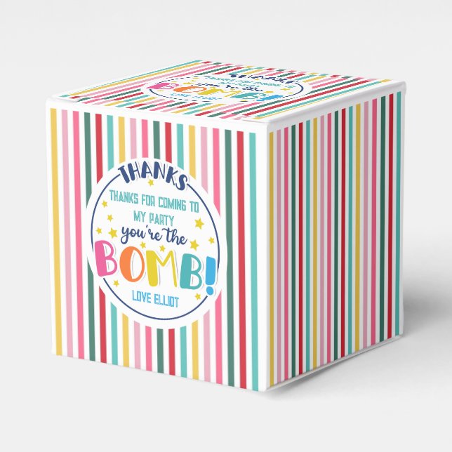 you're the bomb gift bomb bomb friend favour box (Front Side)