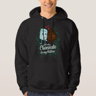 You're The Chocolate To My Mallow  Matching Couple Hoodie
