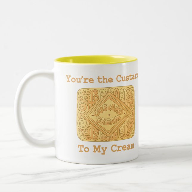 You're the Custard to my Cream Biscuit Mug (Left)
