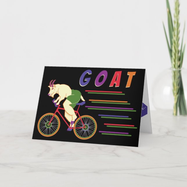 You're the Greatest of All Time Card (Front)