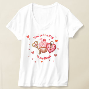 You're The Key To My Heart Valentine's T-Shirt