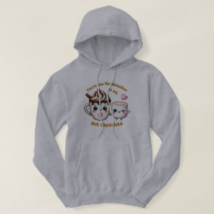 You're the Marshmallow to My Heart - Cute Hot Choc Hoodie