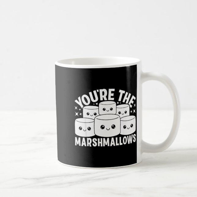 You're The Marshmallows To My Hot Cocoa Valentine' Coffee Mug (Right)