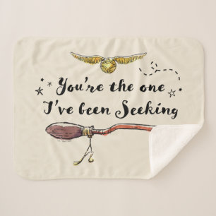 You're The One I've Been Seeking Sherpa Blanket