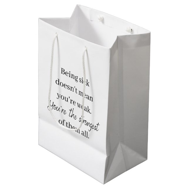 You're The Strongest Of Them All Gift Bag (Front Angled)