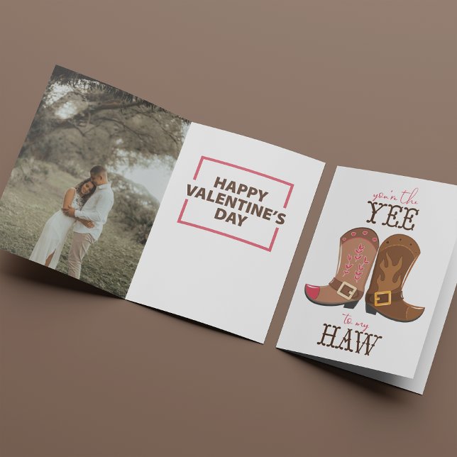 You're The Yee To My Haw Holiday Card (Creator Uploaded)