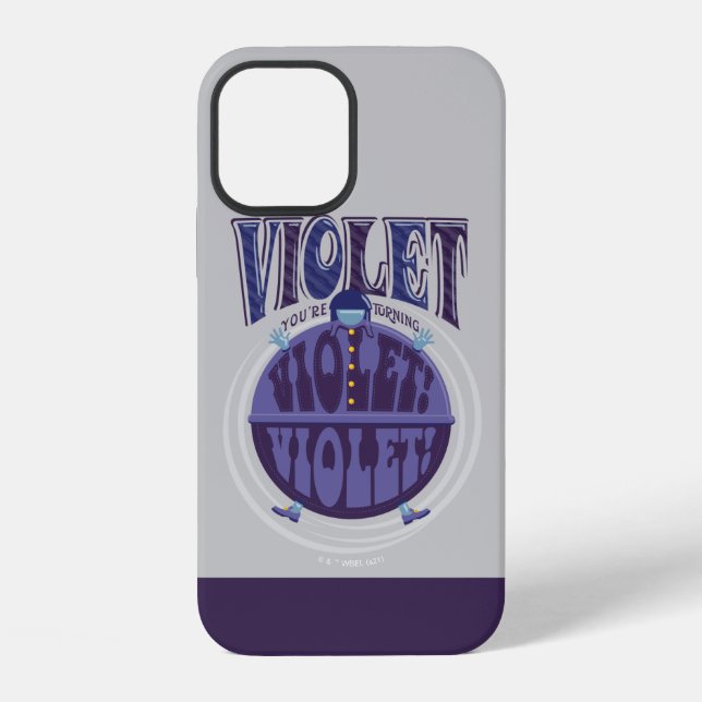 You're Turning Violet, Violet! iPhone Case (Back)