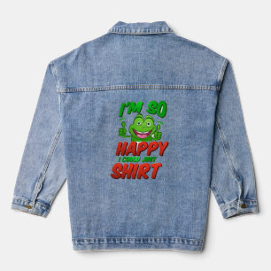 You're Weird I'll Keep You, Funny Racoon And Opss Denim Jacket