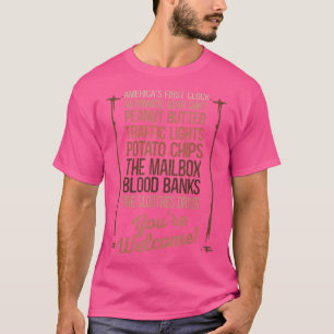 You're Welcome Black History Month Pride African I T-Shirt
