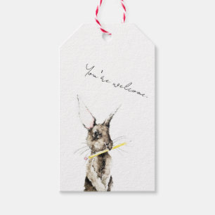 You're welcome gift tags