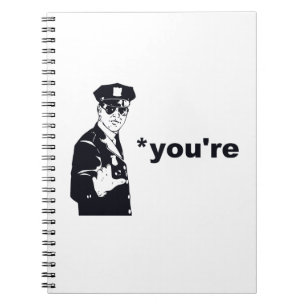 You're Your Grammar Police Notebook
