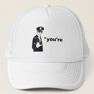 You're Your Grammar Police Trucker Hat