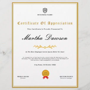 YourLogo Business   Multipurpose Certificate Award