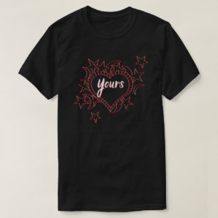 Yours Couples Valentine's T-Shirt