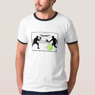 "YOURS!" Pickleball Doubles Humour Pickleball Padd T-Shirt