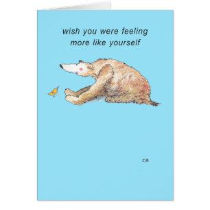 "Yourself" Get Well Card