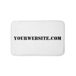 YourWebSite.com Bath Mat