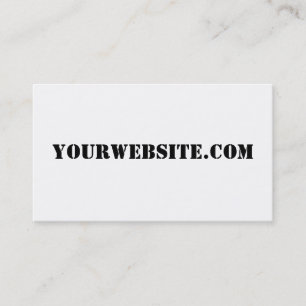 YourWebSite.com Business Card