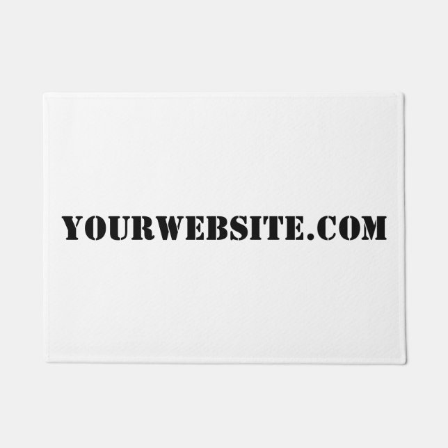 YourWebSite.com Doormat (Front)