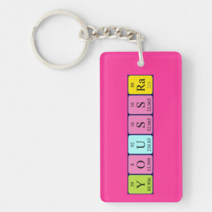 Youssra periodic table name keyring