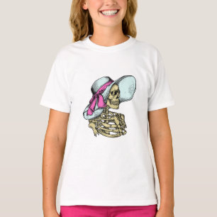 Youth Bubblegum Skeleton Snapback Tee