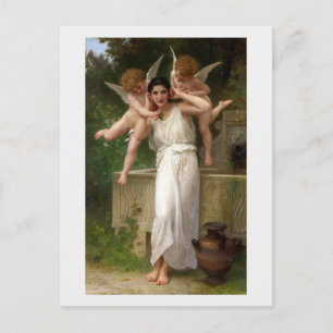 ‘Youth’ by Bouguereau Postcard