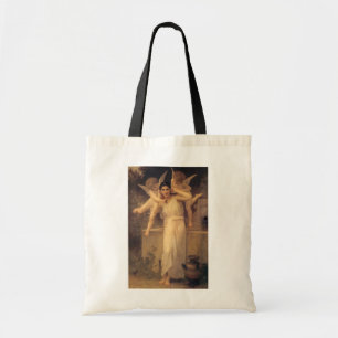 Youth by Bouguereau, Victorian Angels Portrait Tote Bag