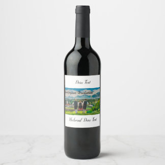 youth festival wine label