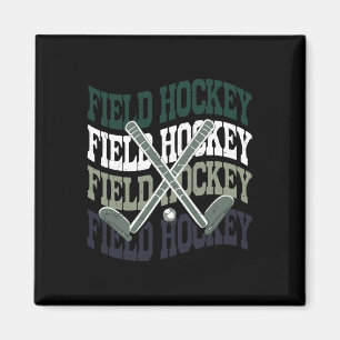 Youth Field Hockey Shirt Teen Girl Sister Mom Cute Magnet