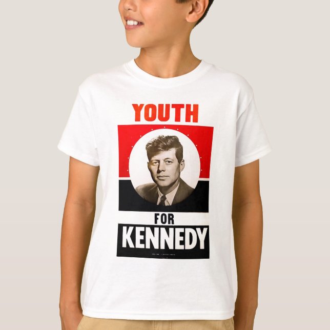 Youth for President John F. Kennedy T-Shirt (Front)