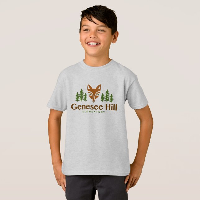Youth Fox Logo Shirt (Front Full)