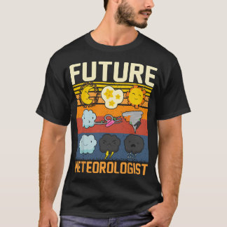 Youth Future Meteorologist Weatherman Weather Fore T-Shirt