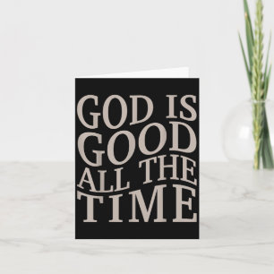 Youth God Is Good Christian Teen Girl Jesus Love Y Card