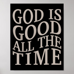 Youth God Is Good Christian Teen Girl Jesus Love Y Poster