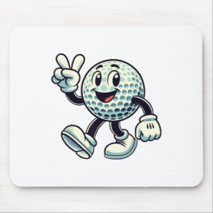 Youth Golf Player Boys Golf Funny Mouse Mat