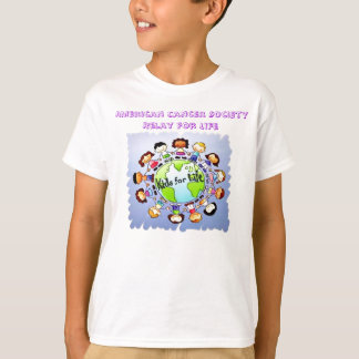Youth Grey Kids for Life T-shirt